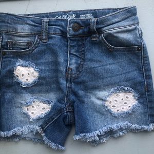 Cat and Jack child Jean shorts